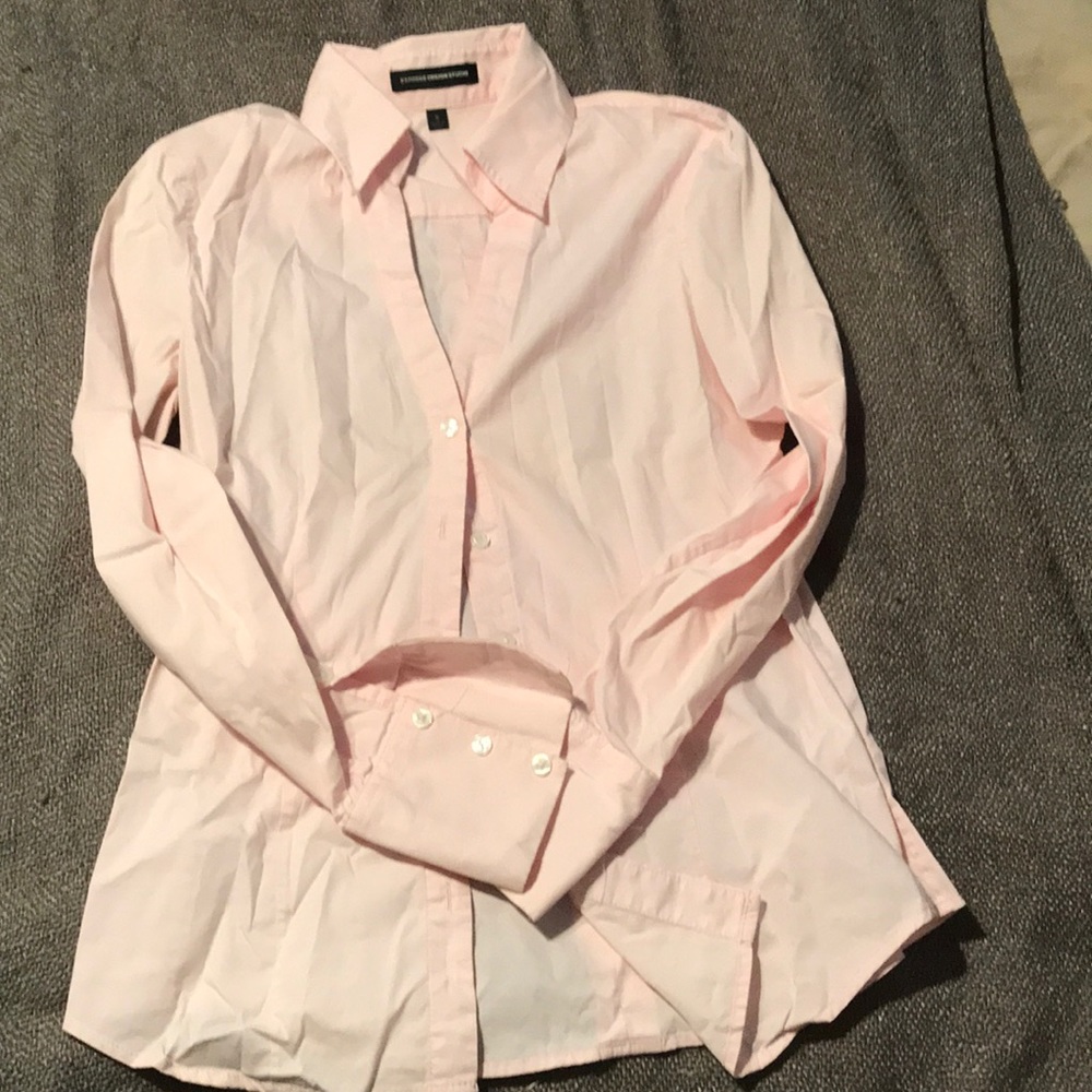 Express Plunge dress shirt